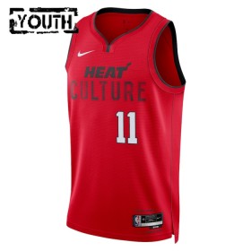 Dres Miami Heat Jaime Jaquez JR Nike 2024-25 City Edition Crvena Swingman - Dječji